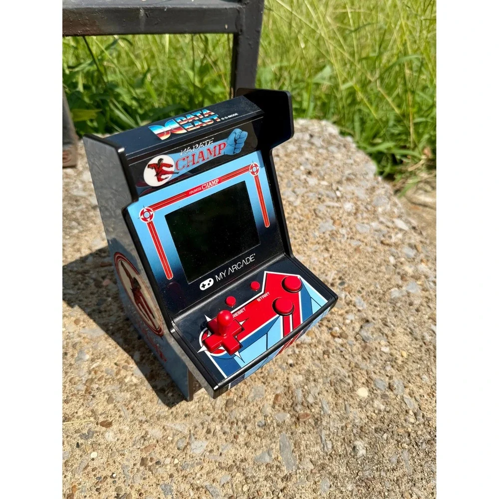 My Arcade Karate Champ Micro Player Retro Data East Mini Arcade Cabinet-Working